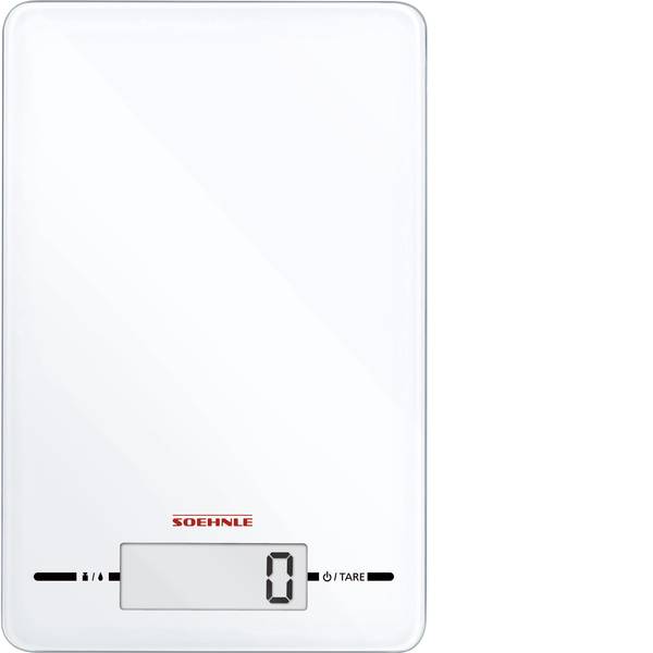 Bilance da cucina - Soehnle Page Evolution white Bilancia da cucina digitale Portata max.=5 kg Bianco - Bilance da cucina - Soehnle Page Evolution white Bilancia da cucina digitale Portata max.=5 kg Bianco -