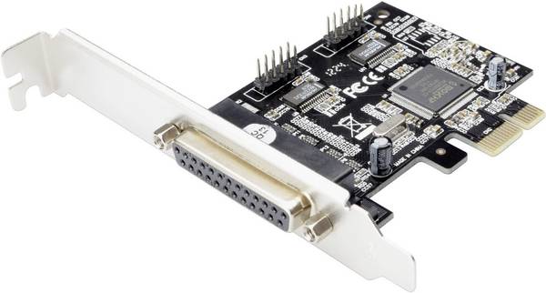 Digitus DS-30040-2 1+2 Porte Scheda a innesto seriale/parallela  PCIe