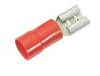 LAPP 63101050 Presa piatta Larghezza spina: 6.3 mm Spessore spina: 0.8 mm 180 ° Parzialmente isolato Rosso 100 pz.