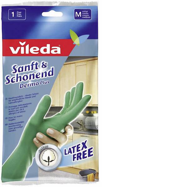 Pulizia della cucina e accessori - Guanti in gomma Vileda Dermo Plus M 1 coppia - Pulizia della cucina e accessori - Guanti in gomma Vileda Dermo Plus M 1 coppia -