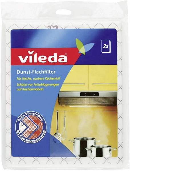 Pulizia della cucina e accessori - Filtro piatto per cappa Vileda 1446, confezione da 2 pz - Pulizia della cucina e accessori - Filtro piatto per cappa Vileda 1446, confezione da 2 pz -