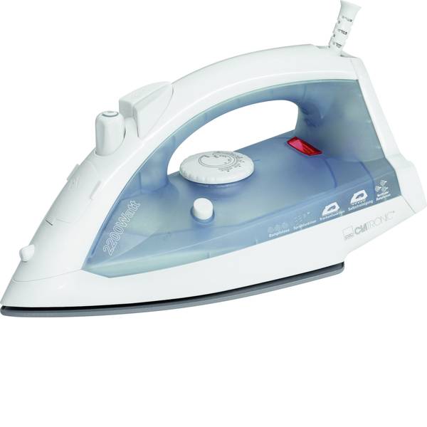 Ferri da stiro - Clatronic DB 3485 Ferro da stiro a vapore Bianco-Blu 2200 W - Ferri da stiro - Clatronic DB 3485 Ferro da stiro a vapore Bianco-Blu 2200 W -