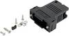 Conec 165X14559XE 165X14559XE Alloggiamento D SUB Numero Poli (num): 9 Plastica 45 ° Nero 1 pz.