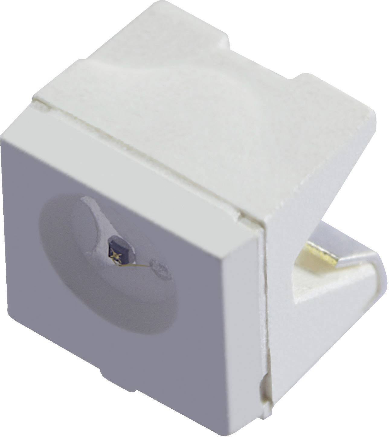 Connettore in plastica bianco di forma rettangolare con alloggiamento centrale, idoneo per applicazioni elettriche o elettroniche.