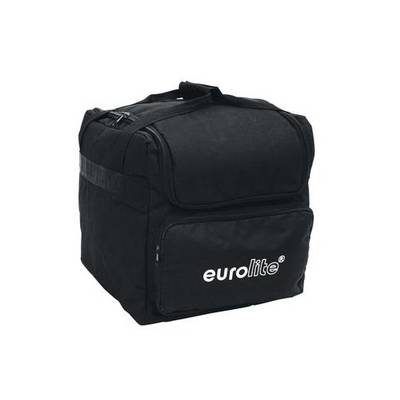 Borsa nera con logo 'eurolite' sul lato anteriore, ideale per il trasporto di attrezzature.
