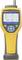 Contatore portatile di particelle nell'aria con display, che mostra grafici e valori di misurazione. Dispositivo in giallo con accenti grigi, modello 'Fluke 985'.