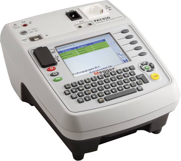 Megger PAT450-DE Tester per apparecchiature  Norma VDE 0701-0702
