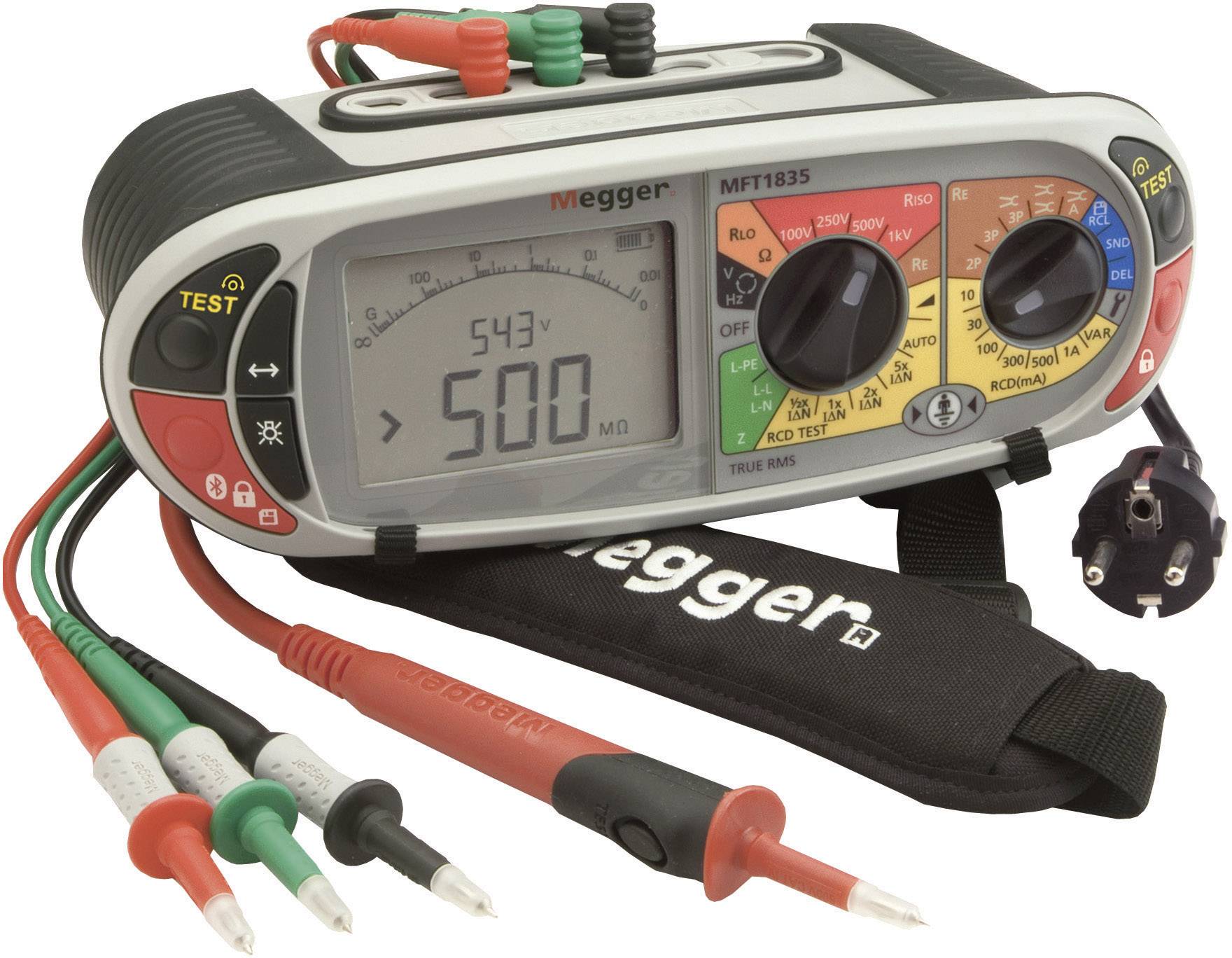 Megger MFT1835-DE+SW Tester per installazioni Norma VDE 0100, 0105