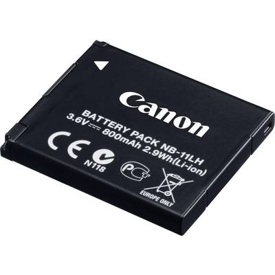 Batteria ricaricabile fotocamera Canon NB-11L, NB-11LH 3.6 V 800 mAh 9391B001AA-0