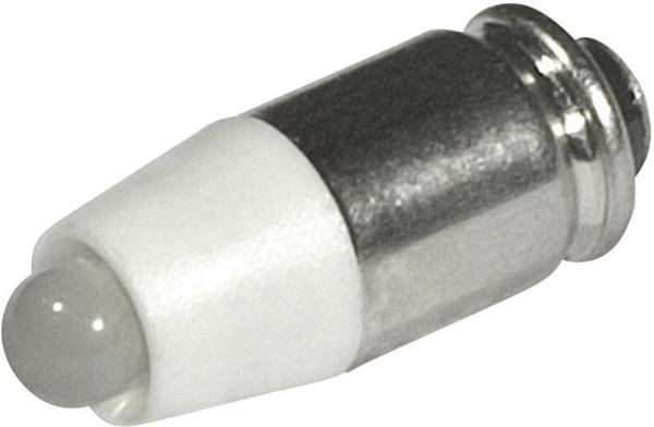 CML Innovative Technologies 1512525L3 Luce di segnalazione a LED Bianco caldo T1 3/4 MG 12 V/DC, 12 V/AC 1260 mcd