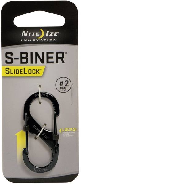 Tende e accessori - Moschettone NITE Ize SideLock S-Biner 2 NI-LSB2-01-R3 1 pz. - Tende e accessori - Moschettone NITE Ize SideLock S-Biner 2 NI-LSB2-01-R3 1 pz. -