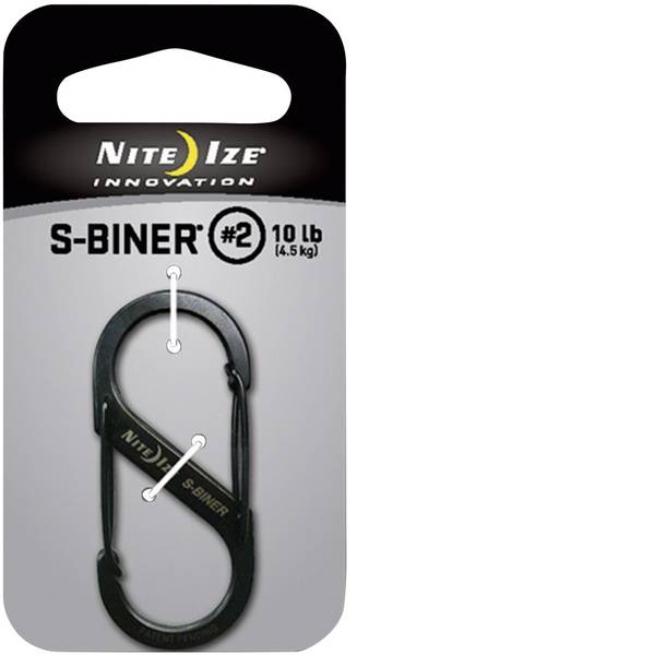 Tende e accessori - Moschettone NITE Ize S-Biner Gr. 2 NI-SB2-03-01 1 pz. - Tende e accessori - Moschettone NITE Ize S-Biner Gr. 2 NI-SB2-03-01 1 pz. -