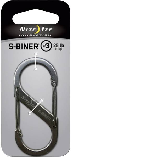 Tende e accessori - Moschettone NITE Ize S-Biner Gr. 3 NI-SB3-03-11 1 pz. - Tende e accessori - Moschettone NITE Ize S-Biner Gr. 3 NI-SB3-03-11 1 pz. -