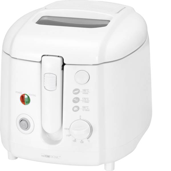 Friggitrici - Clatronic FR 3390 Friggitrice 1800 W Bianco - Friggitrici - Clatronic FR 3390 Friggitrice 1800 W Bianco -