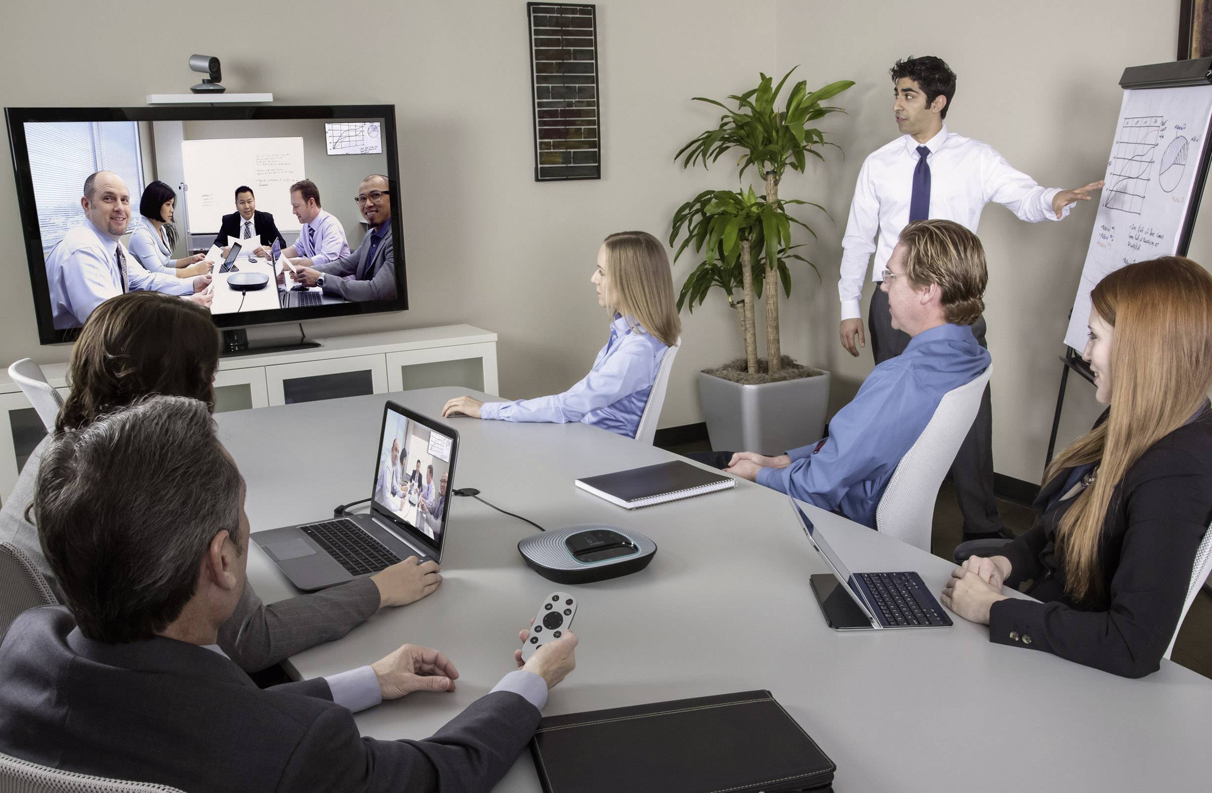 Logitech Conferencecam Cc3000e Videocamera Webcam Telecamera 10x Ptz Usb Fhd-6