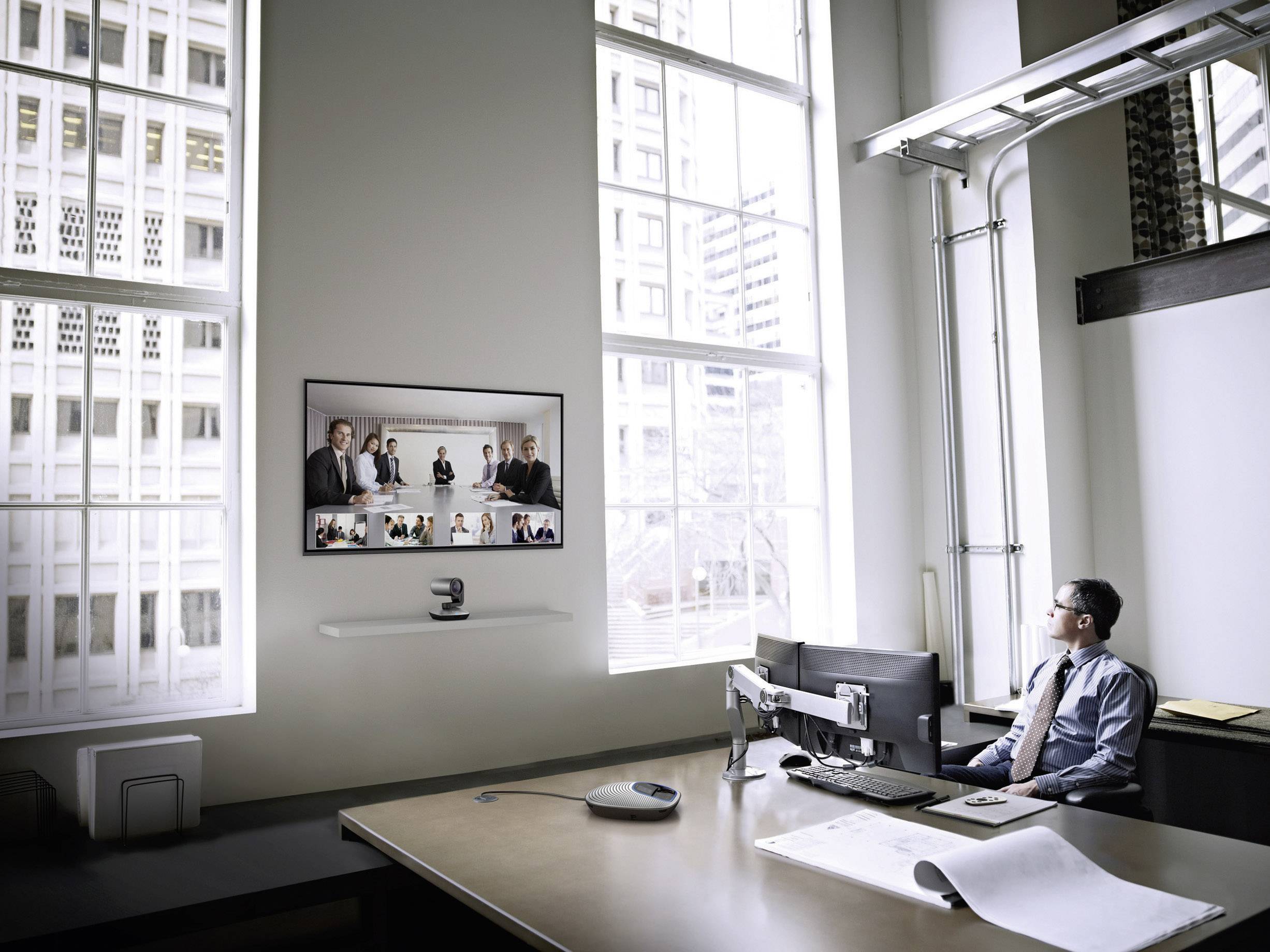 Logitech Conferencecam Cc3000e Videocamera Webcam Telecamera 10x Ptz Usb Fhd-12
