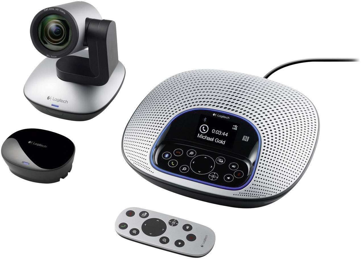 Logitech Conferencecam Cc3000e Videocamera Webcam Telecamera 10x Ptz Usb Fhd-0
