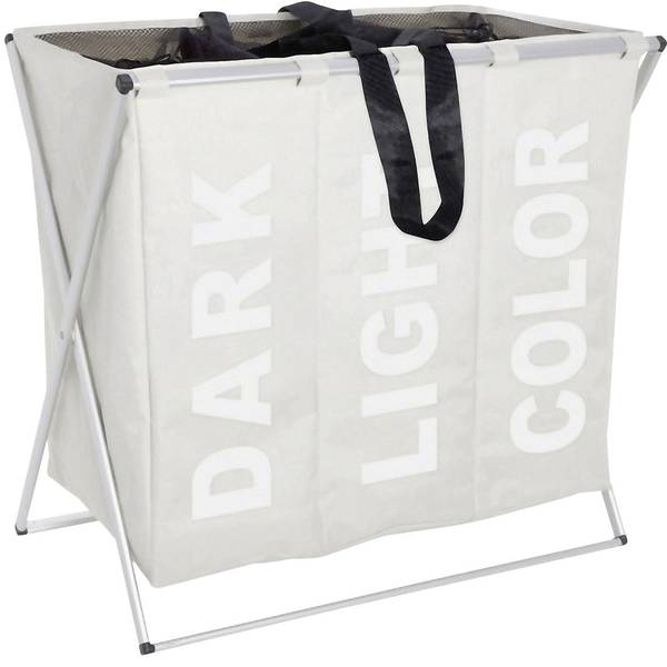 Porta biancheria - Wenko Cesto portabiancheria Trio Beige - Porta biancheria - Wenko Cesto portabiancheria Trio Beige -