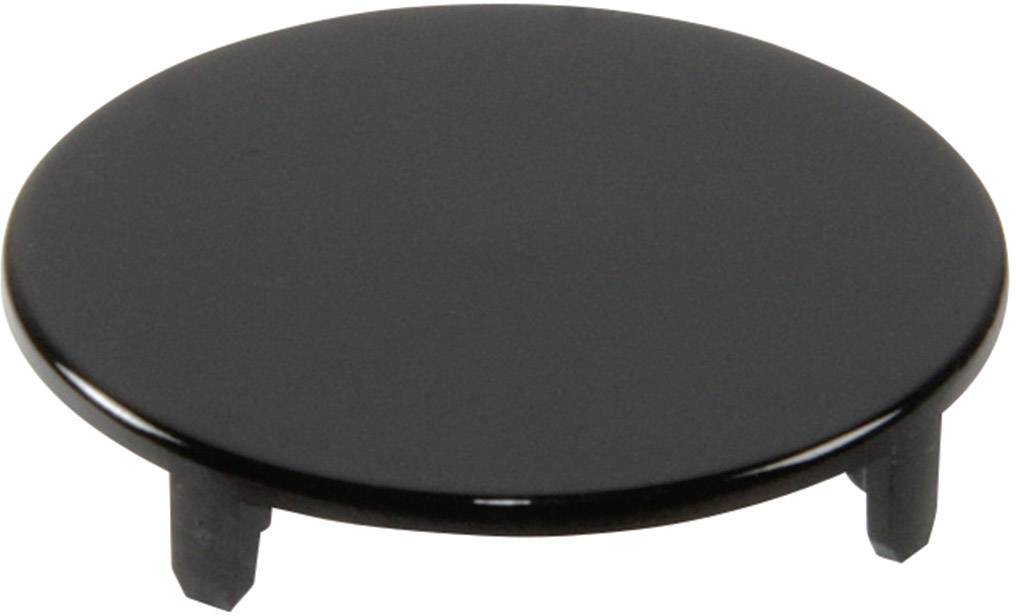Schlegel TG22GSW TG22GSW Cappuccio per tasti rotondo, piatto Nero 10 pz. Bulk