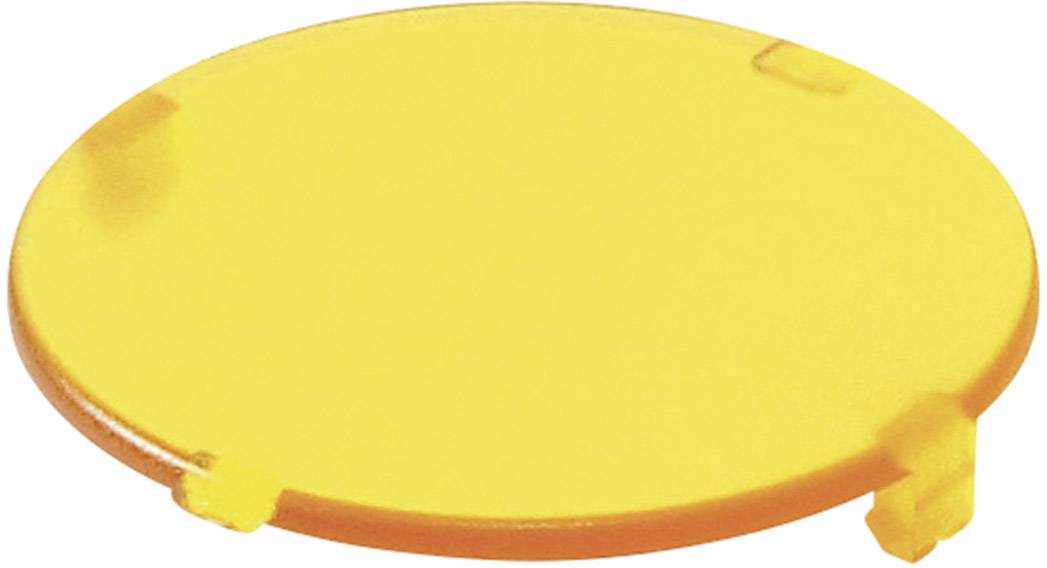 Schlegel T20FGB T20FGB Cappuccio per tasti rotondo, piatto Giallo 10 pz.