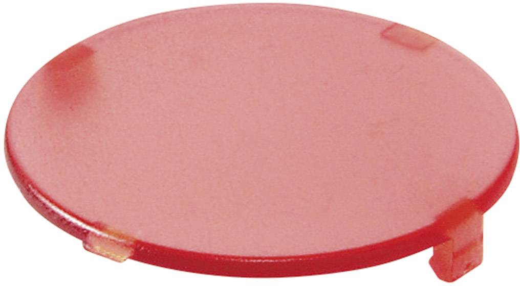 Schlegel T20FRT T20FRT Cappuccio per tasti rotondo, piatto Rosso 10 pz. Imballo