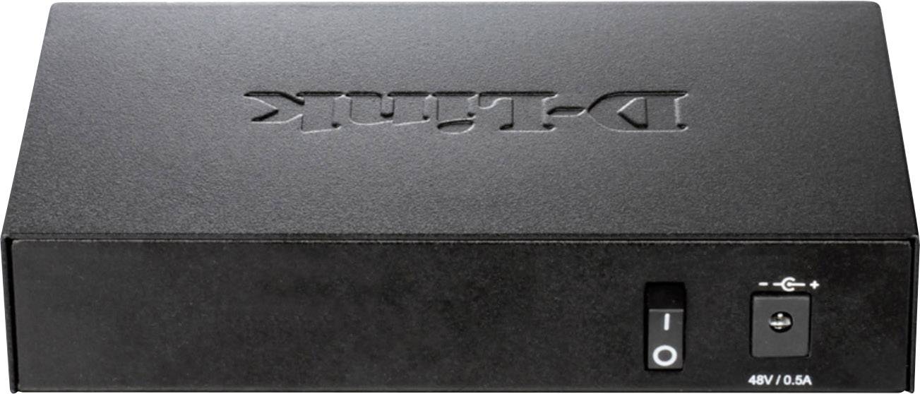 Switch desktop D-Link DES-1005P a 5 porte PoE Fast Ethernet-3