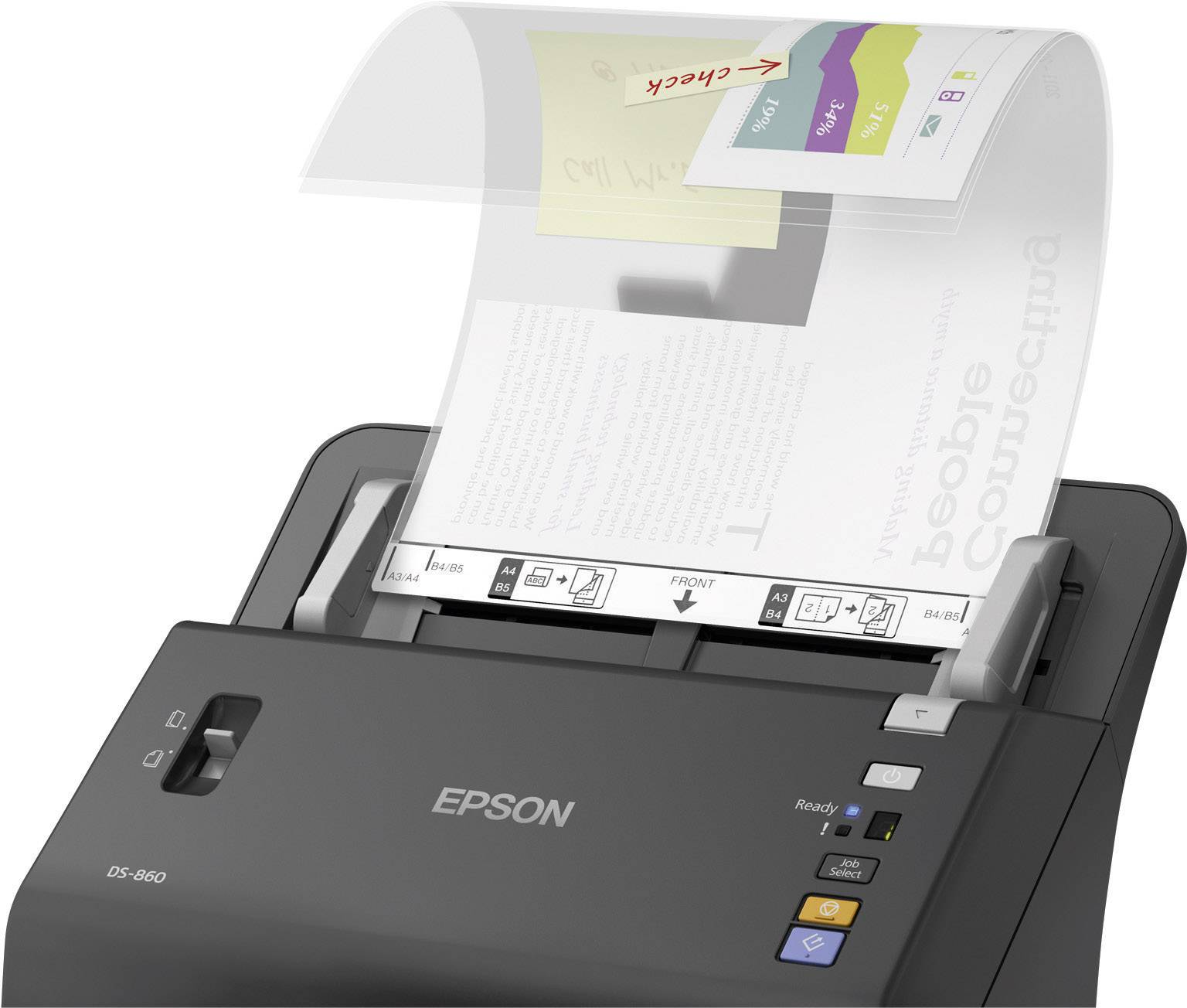 Scanner documenti fronte e retro A4 Epson WorkForce DS860 N/A 65