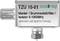 'Filtro schermante TZU 10-01 di axing', filtro di disturbi di mantello e ronzio per 5-1000 MHz con separazione galvanica e capacitiva.