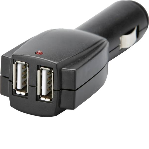 Accessori per presa accendisigari - Adattatore di ricarica USB, a 2 poli, 12 V, 2100 mA Unitec - Accessori per presa accendisigari - Adattatore di ricarica USB, a 2 poli, 12 V, 2100 mA Unitec -