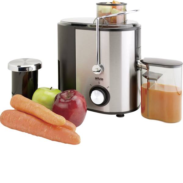 Centrifughe - Centrifuga Silva Homeline AE4040 400 W Acciaio, Nero Uscita del succo diretta - Centrifughe - Centrifuga Silva Homeline AE4040 400 W Acciaio, Nero Uscita del succo diretta -