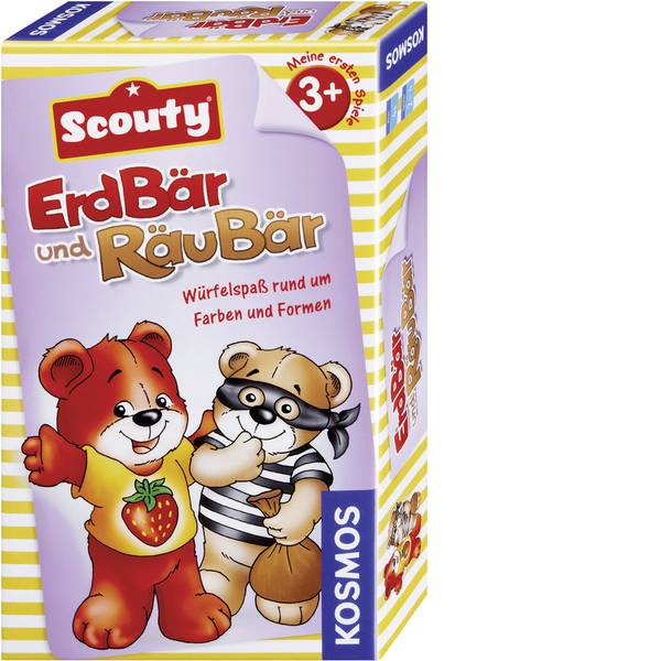 Kit esperimenti e pacchetti di apprendimento - Gioco per famiglia Kosmos Scouty - ErdBär und RäuBär 711016 da 3 anni - Kit esperimenti e pacchetti di apprendimento - Gioco per famiglia Kosmos Scouty - ErdBär und RäuBär 711016 da 3 anni -