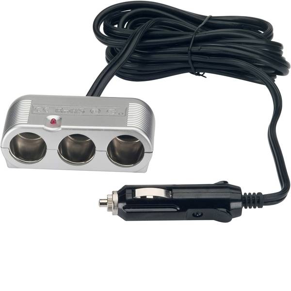 Multiprese per accendisigari - 3 x presa per auto accendisigari Herbert Richter Portata massima corrente=10 A Adatto per Accendisigari - Multiprese per accendisigari - 3 x presa per auto accendisigari Herbert Richter Portata massima corrente=10 A Adatto per Accendisigari -