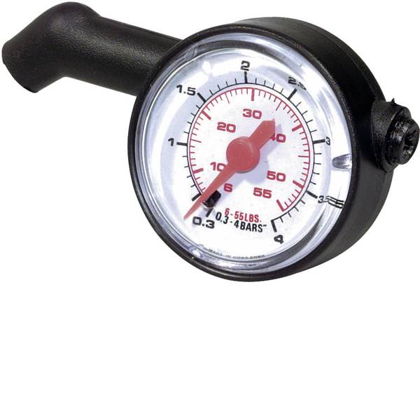 Manometri per pneumatici e calibri per battistrada - Manometro analogica Campo di misura pressione dellaria (intervallo) 0.3 - 4 bar Campo di misura di profondità 1 - 15 mm - Manometri per pneumatici e calibri per battistrada - Manometro analogica Campo di misura pressione dellaria (intervallo) 0.3 - 4 bar Campo di misura di profondità 1 - 15 mm -