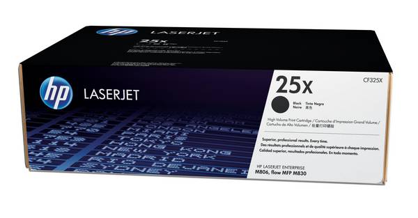 HP 25X CF325X Toner  Nero 40000 pagine Originale Cartuccia toner