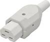 Kalthoff 156106 Connettore di alimentazione Presa dritta Tot poli: 2 + PE 16 A Bianco 1 pz.