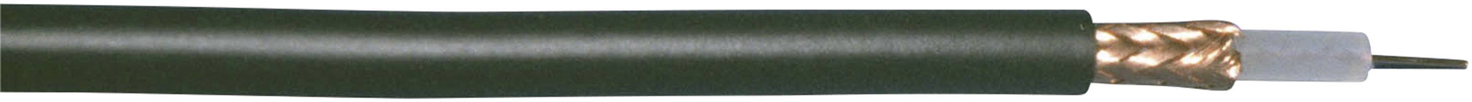 Bedea 10970941 Cavo coassiale Diam. est.: 10.30 mm RG213 50 Ω 60 dB Nero Merce a metro
