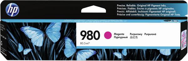 HP Cartuccia 980 Originale  Magenta D8J08A Inchiostro
