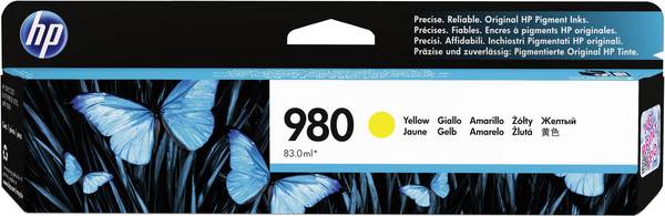 HP Cartuccia 980 Originale  Giallo D8J09A Inchiostro