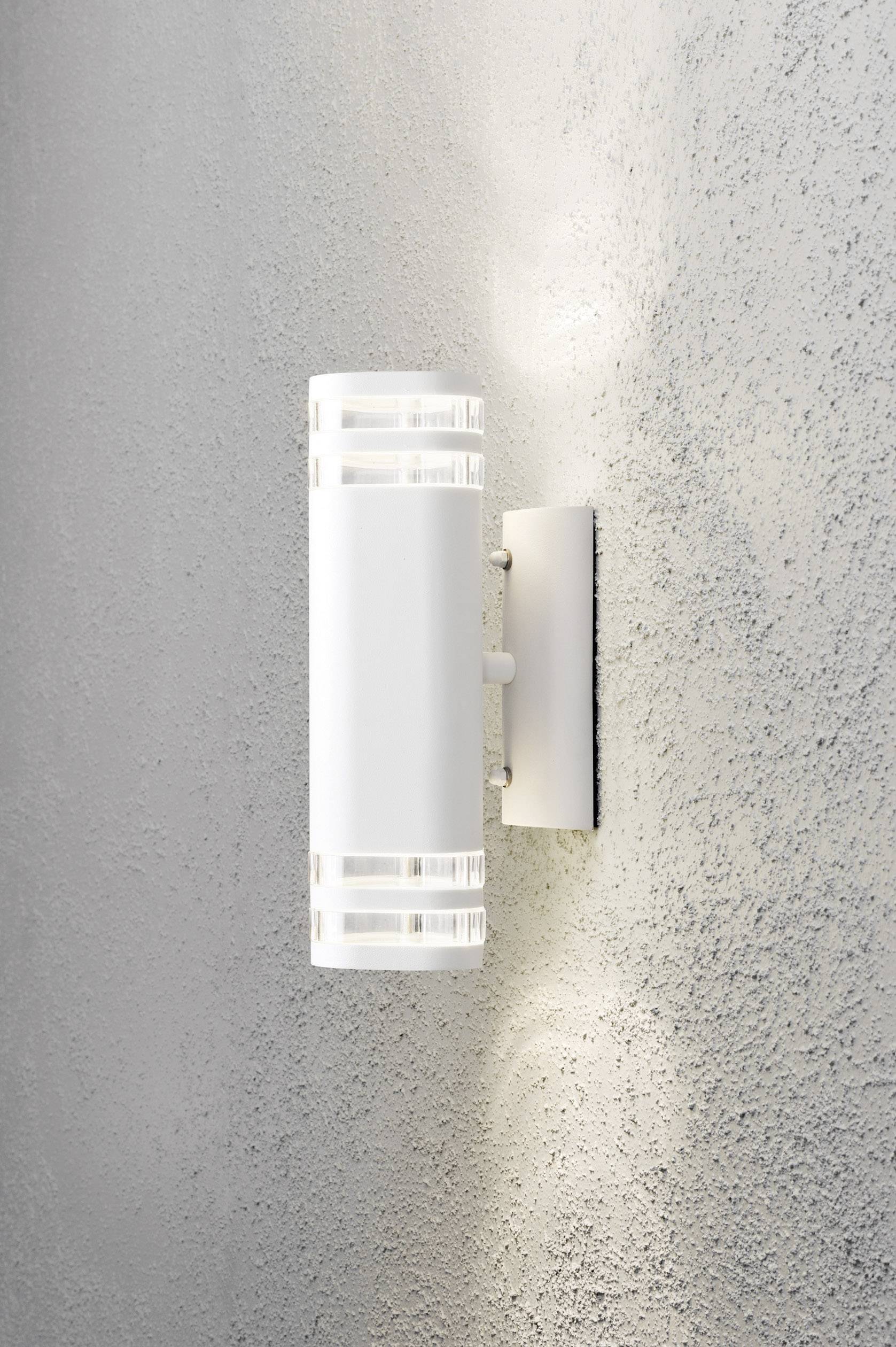 Muro in alluminio Lampada Modena BIG BIANCO UP e DOWN esterno Konstsmide 7516-250