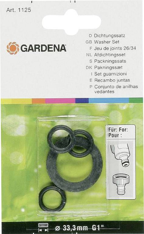 GARDENA 1125-20 Guarnizione di ricambio Kit