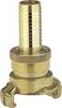 GARDENA 07120-20 Ottone Raccordo per aspirazione e alta pressione con incastro a denti Innesto a denti, 19 mm (3/4") Ø