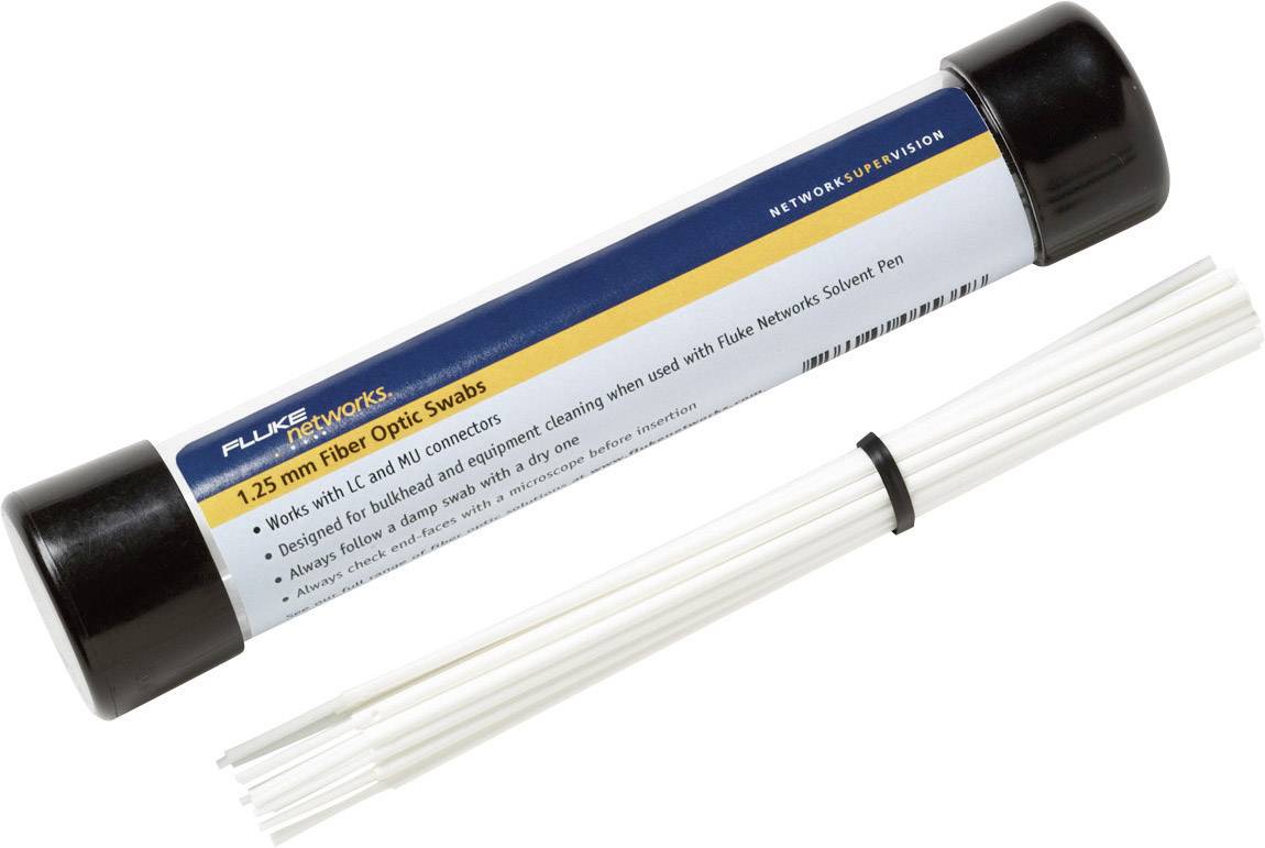 Swabs in fibra ottica Fluke Networks da 1,25 mm