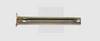 SWG 904 46 060 10 Spina elastica con bordi alati (Ø x L) 6 mm x 60 mm Acciaio armonico galvanizzato cromato zincato 100 pz.