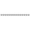 dörner + helmer 159331 Catena a sfere Nickel Ottone nichelato 25 m