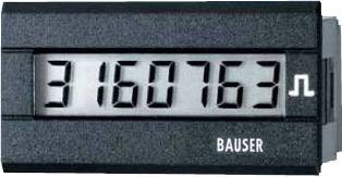Un contatore digitale mostra il numero 3160763, con il marchio 'Bauser' in basso a destra.