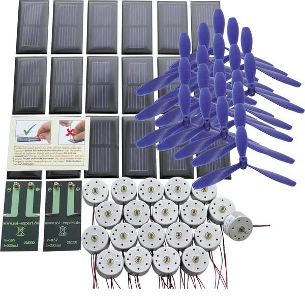 Kit di energie rinnovabili - Sol Expert Basic I-Set mit Schraubanschluss Kit solare per la scuola - Kit di energie rinnovabili - Sol Expert Basic I-Set mit Schraubanschluss Kit solare per la scuola -
