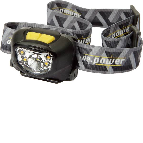 Lampade da testa - de.power by litexpress DP-801 LED Lampada frontale a batteria 210 lm 101 h DP-801AAA-C - Lampade da testa - de.power by litexpress DP-801 LED Lampada frontale a batteria 210 lm 101 h DP-801AAA-C -