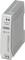 Un alimentatore grigio per guida DIN di Phoenix Contact con la scritta 'Output DC 5V 25W'.