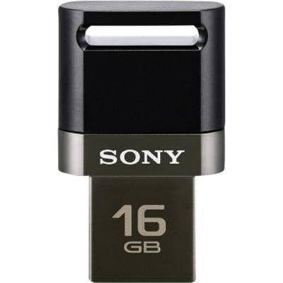 Sony OTG Memoria ausiliaria USB per Smartphone e Tablet Nero 16 GB USB 2.0, Micro USB
