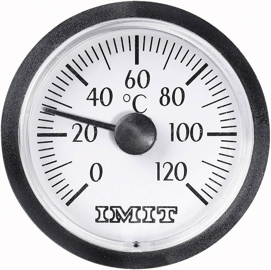 Un termometro analogo mostra 20 gradi Celsius.
